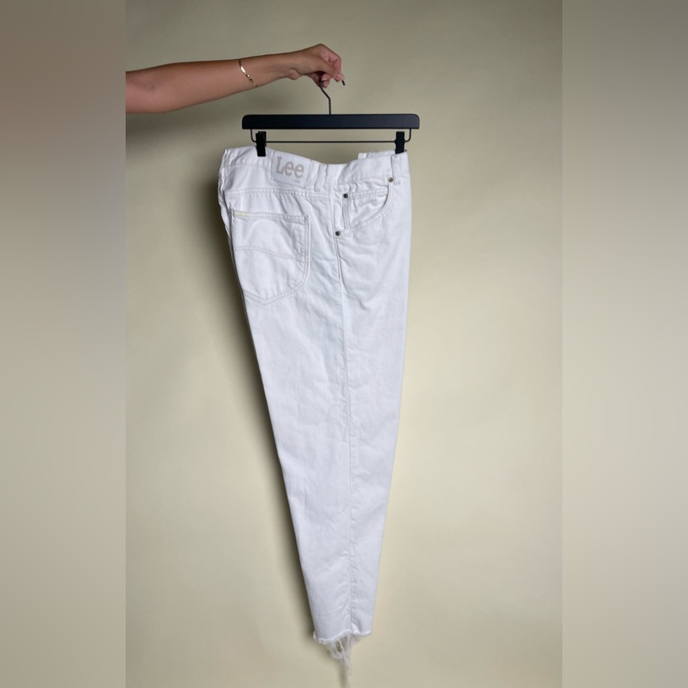 Lee x HM White Denim Pants